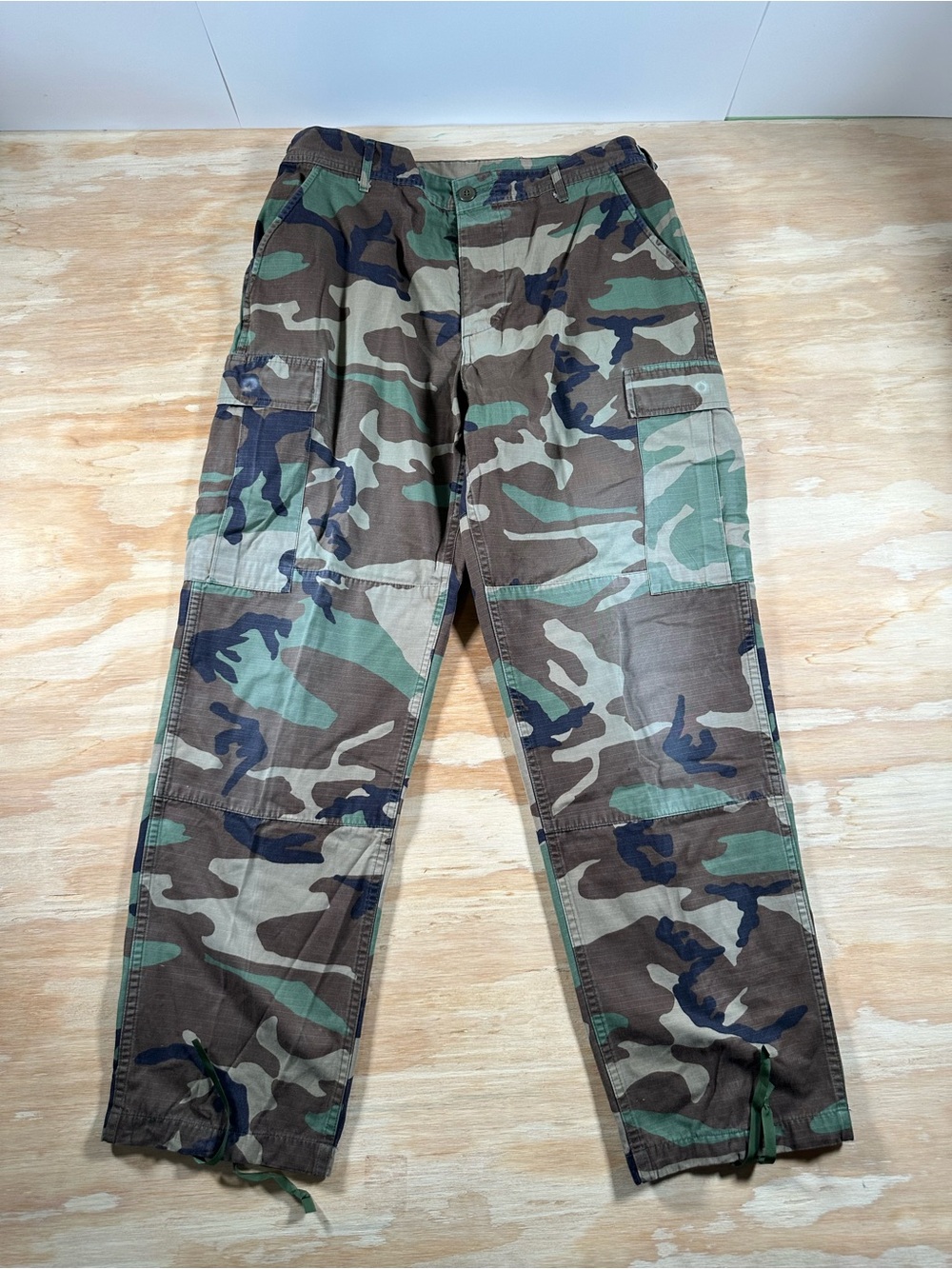 Classic Men's Cargo Pants in Woodland Camo